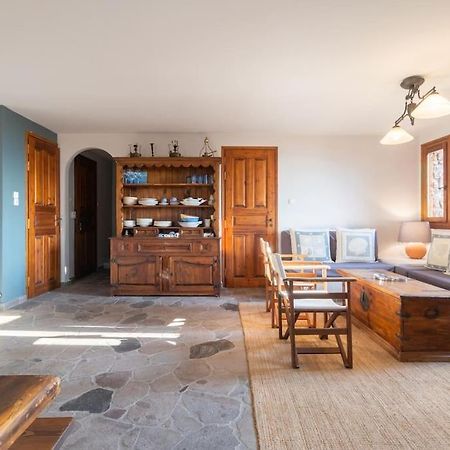 Stone Sunset Villa Sfentouri Bagian luar foto